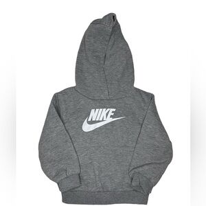 Gray Nike Hooded Toddler Sweatshirt- Size 24M